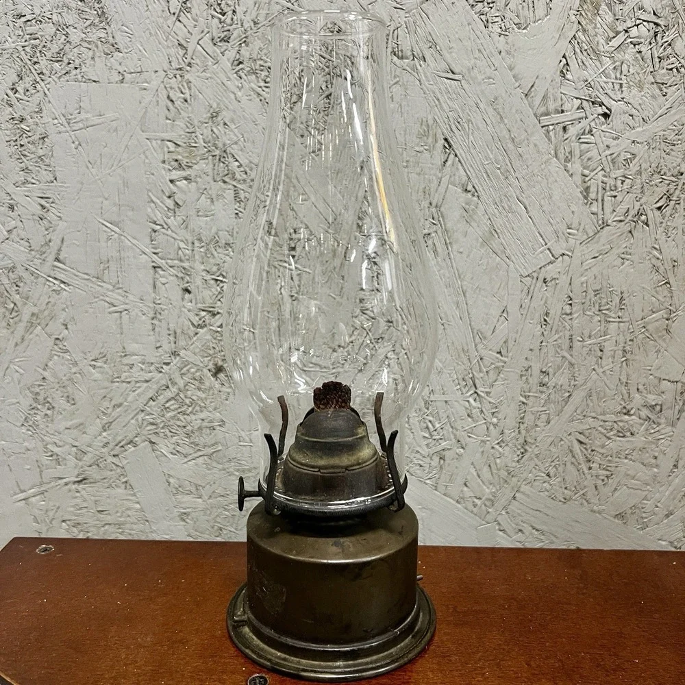 Antique Perkins Marine Oil Lamp Nautical Ship Lantern